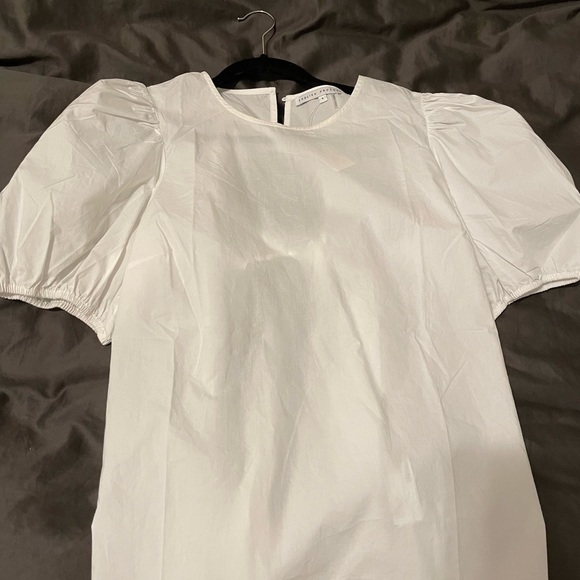 Anthropologie English Factory white top sz L NWT - Picture 4 of 8